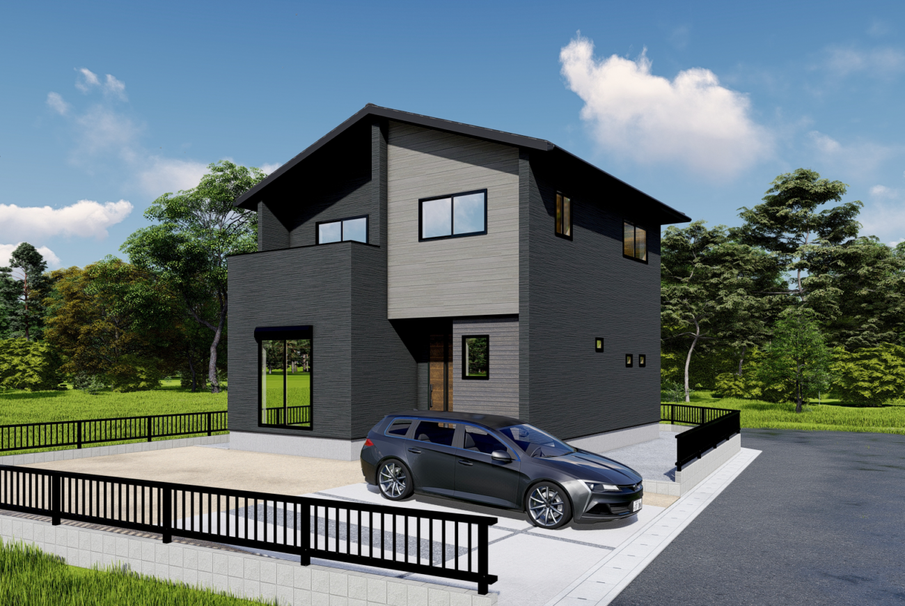 安武小学校南分譲住宅　1号地